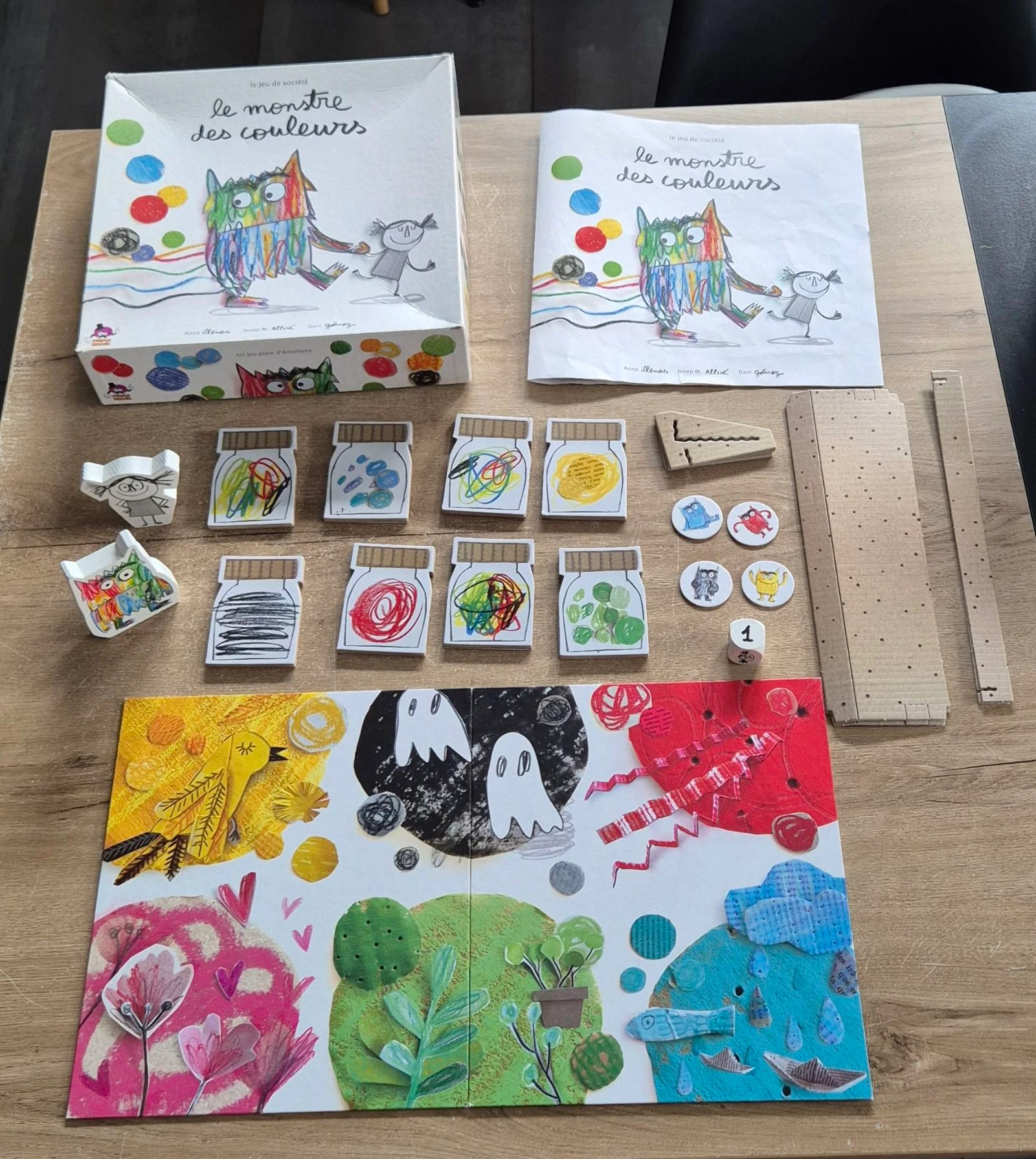 Jeu Le monstre des couleurs 